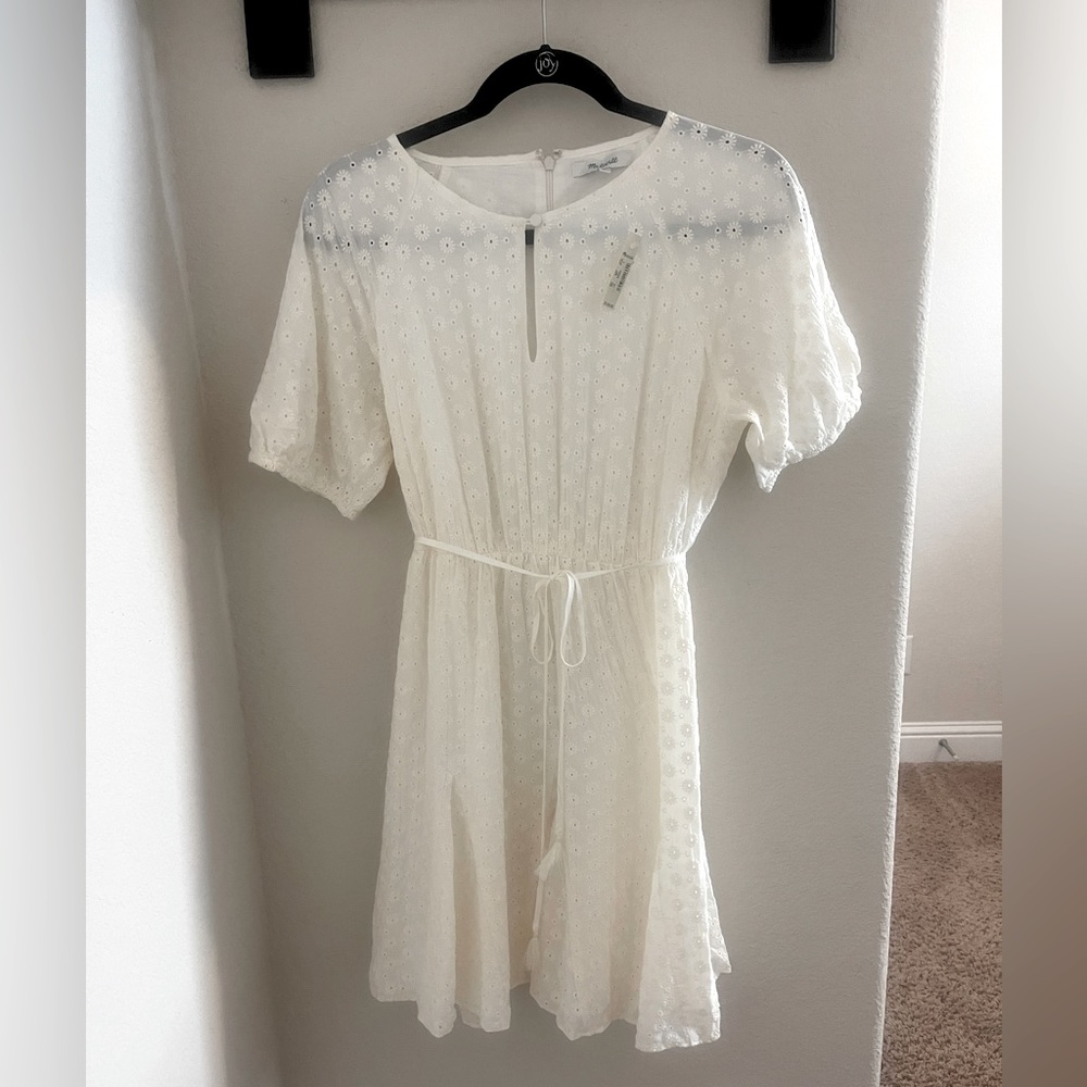 Madewell eyelet dress